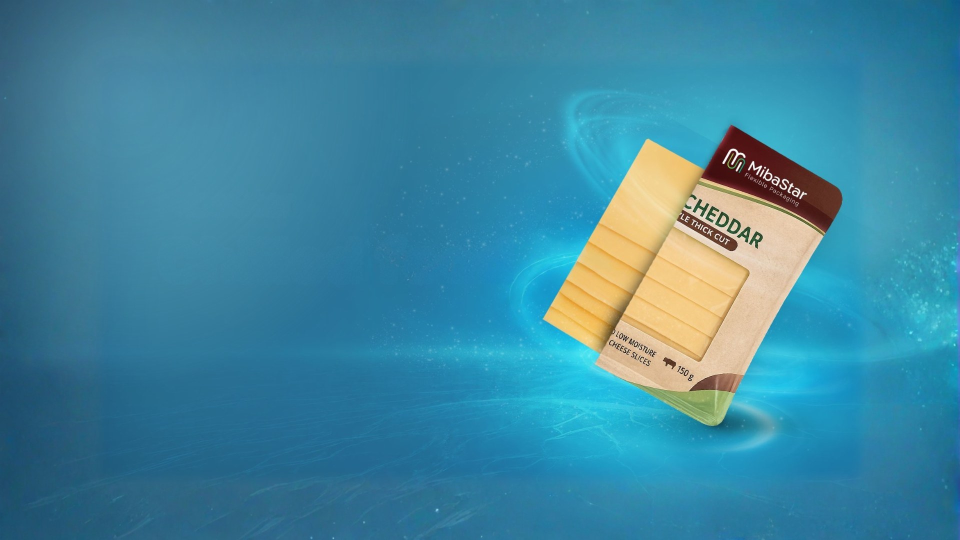 MibaStar paper-based packaging for sliced cheese and cold cuts
